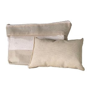 CAPA PROTETORA E ALMOFADA PARA BOLSA - TNT COM ORGANZA