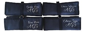 Estojo Individual para Talheres – Kit com 4 Estojos Personalizados