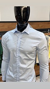 Camisa Slim Fit Manga Longa