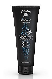 Reparador Nanoqueratina Diamond 3D Pro Livity 250g
