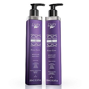 Kit Génétique Home Care Cabelos Emborrachados 300ml 2 Produtos