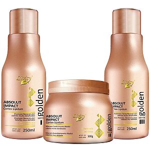 Kit Reconstrução Total Absolut Impact Livity P 3 Produtos