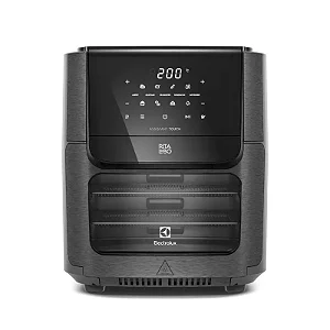 Air Fryer Oven Electrolux por Rita Lobo 12L Digital Grafite Experience 1700W EAF90 127V