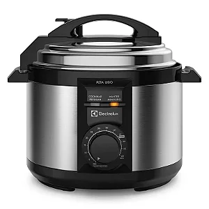 Panela de Pressão Elétrica Electrolux por Rita Lobo 3L Preta Efficient c/ Timer (PCE15) - 127V