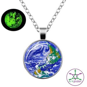 Colar terra brilha escuro