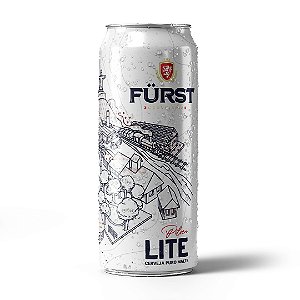 Cerveja Zero Açúcar - Fürst LITE - Puro Malte, Low Carb e Baixa Caloria
