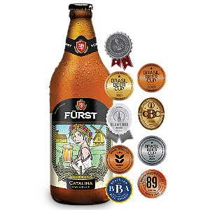 Cerveja Fürst Catalina "Weissbier" Trigo Premium | Garrafa 600ml | Múltiplas Medalhas