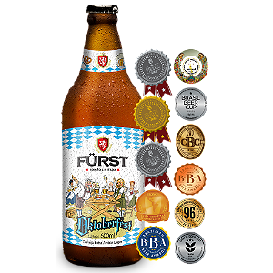 Cerveja Fürst Oktoberfest - Edição Limitada | Garrafa de 600ml | Marzen + Premiada do Brasil
