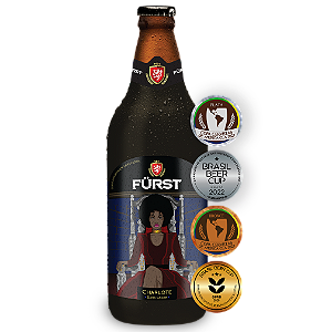 Cerveja SAZONAL Fürst Charlote Dark Lager | Garrafa 600ml | Schwarzbier Premiada