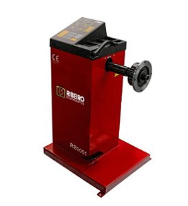 Balanceadora de Rodas Manual Computadorizada Vermelha 220V Monofásica