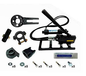 Desempenador Hidráulico GH-900 Dianteiro para Cambagem e Caster GAHO