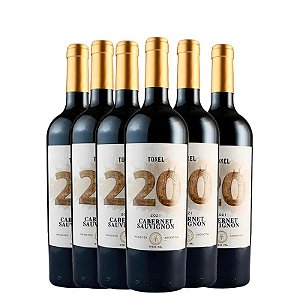 Tonel 20 Cabernet Sauvignon caixa com 6 garrafas  750 ml