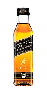 Miniatura Whisky Johnnie Walker Black Label 12 Anos 50ml