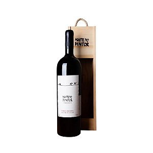 Monte de Pintor tinto magnum 1,5 litros na CX de madeira