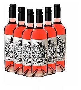 Cordero con piel de lobo Rose Malbec 750 ml caixa com 6 garrafas