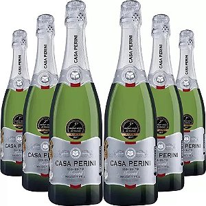 Casa Perini Moscatel 750 ml caixa com 6 garrafas