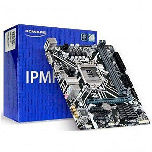Placa Mãe PCWare IPMH310G Intel LGA1151 8ª e 9ª Geração / DDR4 / HDMI / VGA / Micro ATX
