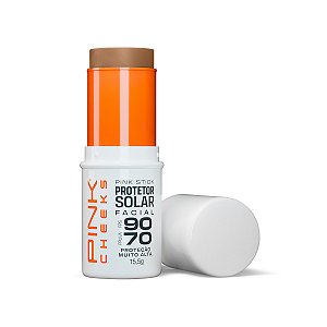 Pink Stick 42Km Protetor Solar Facial com cor FPS 90 FPUVA 70