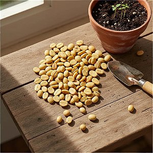 100 Sementes De Café Arábica Catuaí Vermelho + Manual + Brinde Adubo De Formação!