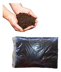 10 Kg Húmus De Minhoca Orgânico - Alta Qualidade