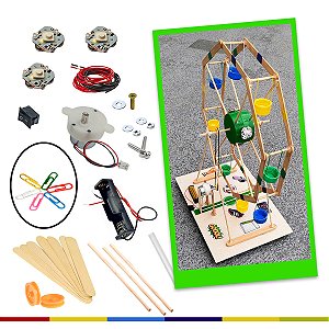 Roda Gigante DIY - Kit Robótica Parque de Diversões