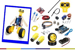 Robô Ardudroide DIY - Kit Arduino para montagem