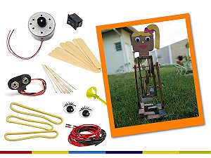 Robô ambulante DIY - Kit Robótica Educação Maker