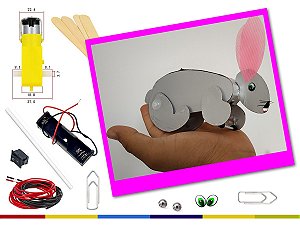 Coelhinha elétrica - Kit Robótica Educação Maker