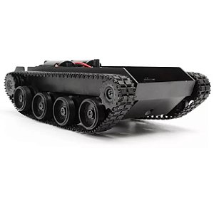 Chassi Robô Tanque com esteira lagarta para Arduino plataforma de robótica educacional