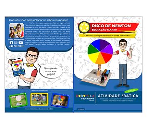 Disco de Newton - Manual em PDF Como Fazer
