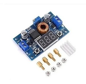 Xl4015 Conversor Tensão Ajustável Dc/dc Step Down Com Display