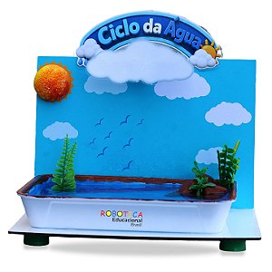 Ciclo da Água Interativo - Kit Ciências e Educação Maker