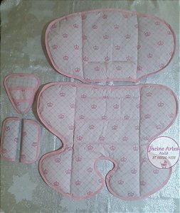 Kit de almofadas para cadeirinha automotiva