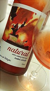 COMPRAS A PARTIR DE 4 GARRAFAS DO MESMO  PRODUTOR - VINHO NATURA BRASIL  - ROSÉ SECO - VINHO DA RUA DO URTIGÃO - Natural Isabel Orgânica Nova Petrópolis 2023