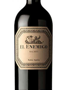 CAIXA COM 4 GARRAFAS  EL ENEMIGO MALBEC 2021