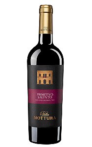 CAIXA COM 3 GARRAFAS VILLA MOTTURA PRIMITIVO SALENTO 2023