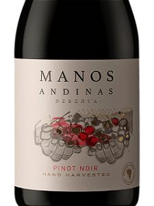 NATURE WINES - VINICOLA TRASIEGO WINES - MANOS ANDINAS PINOT NOIR 2024