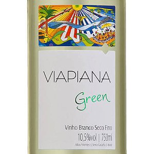 NOVIDADE SUPER -VINHO VIAPIANA GREEN BRANCO