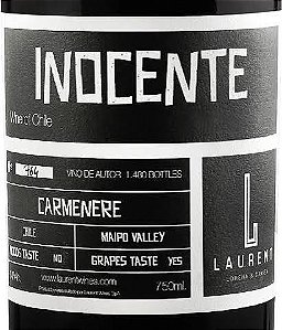 NOVIDADE NO SITE -LAURENT WINES -VINHO LAURENT INOCENTE CARMENERE 2019