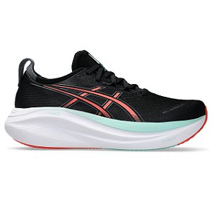 Tênis Asics Gel Nimbus 27 - Preto e Rosa