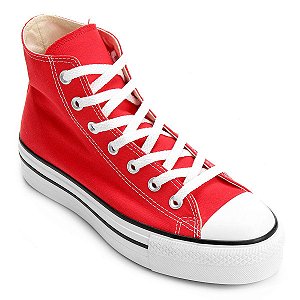 all star flatform cano alto