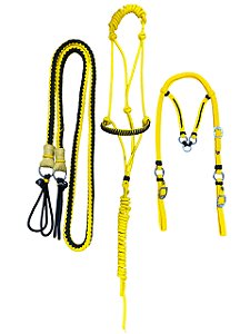 Rédea Cabeçada e Cabresto Amarelo - SE249