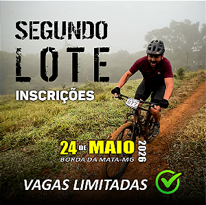 Inscrição Pedal XTREME Cicloturismo - 2º LOTE
