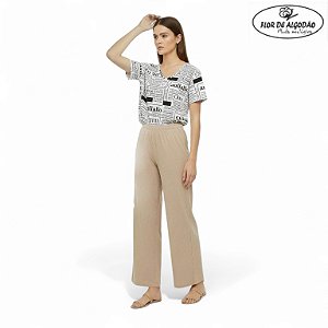 Camiseta algodão jornal M