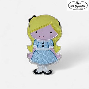 Boneca Almofada Artesanal em Algodão Natural