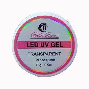 LED UV Gel Bella Rosa Transparent 15g