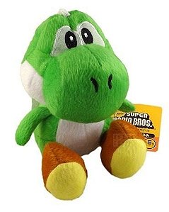 Boneco de pelúcia Yoshi 13cm (super Mário Bros)