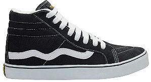 Tenis Mad Rats Hi Top Preto Cano Alto