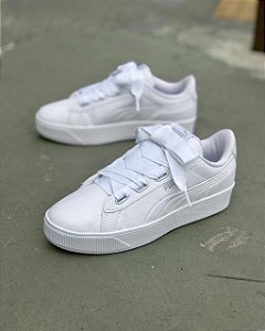 tênis puma vikky v2 ribbon feminino