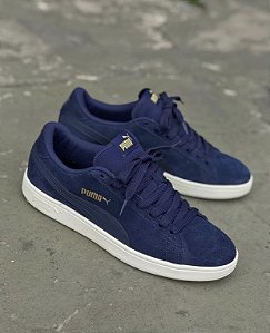 Tenis Puma Smash v2 BDP Azul Marinho